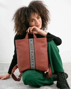 Discount BIBA Backpack Slang Route Tan