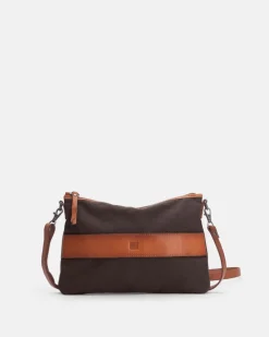 Hot BIBA Cross Bag Foraker Dark Brown