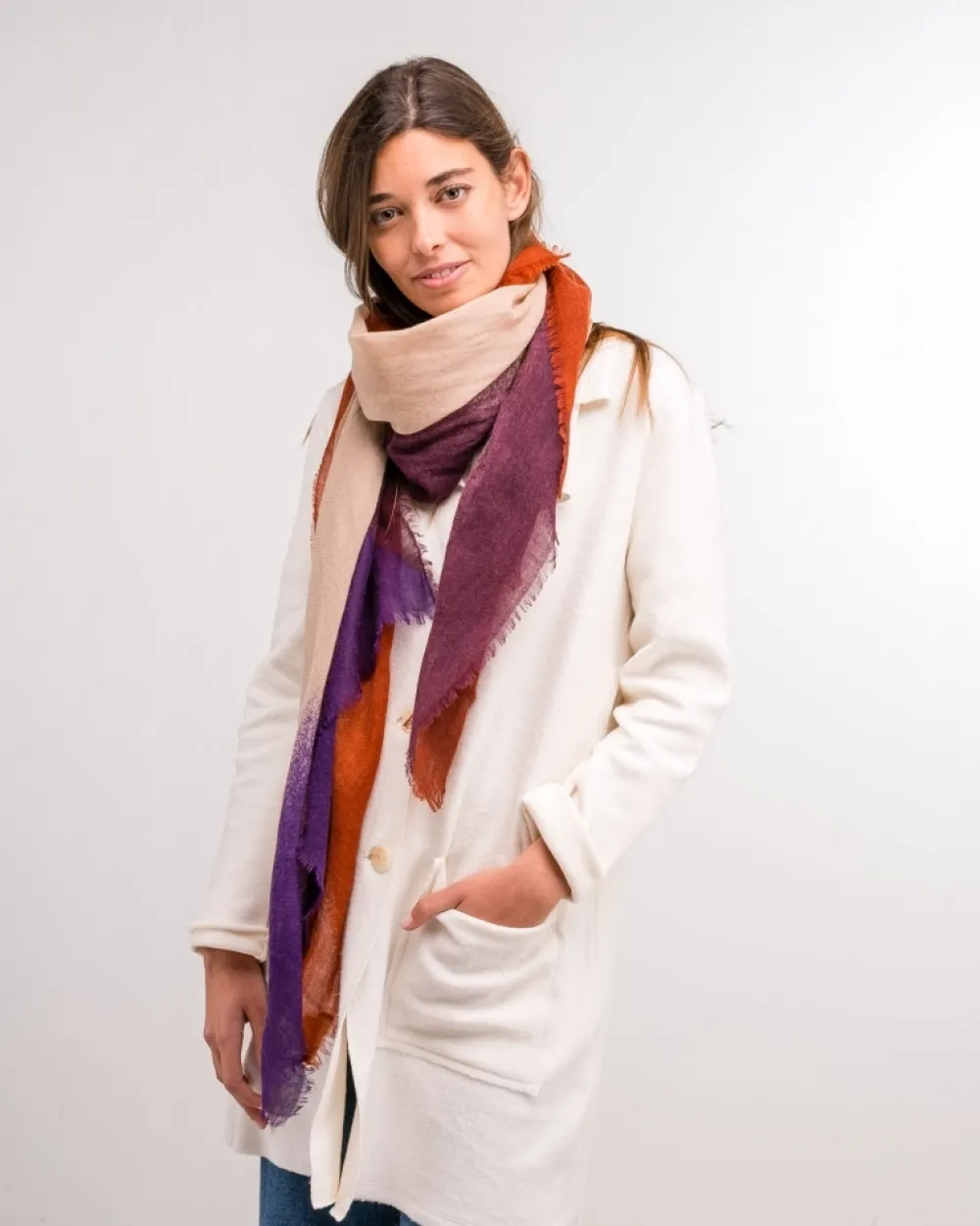 Outlet BIBA Foulard Scarves Lilac
