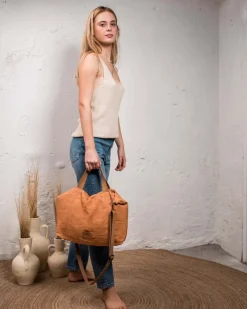 Clearance BIBA Handbag Bluebells Peach