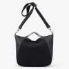 New BIBA Handbag Slang Dark Bell Black