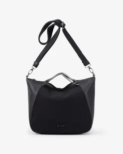 New BIBA Handbag Slang Dark Bell Black