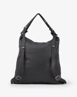 Sale BIBA Leather Backpack Orleans Black
