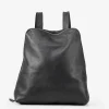 Sale BIBA Leather Backpack Out Black