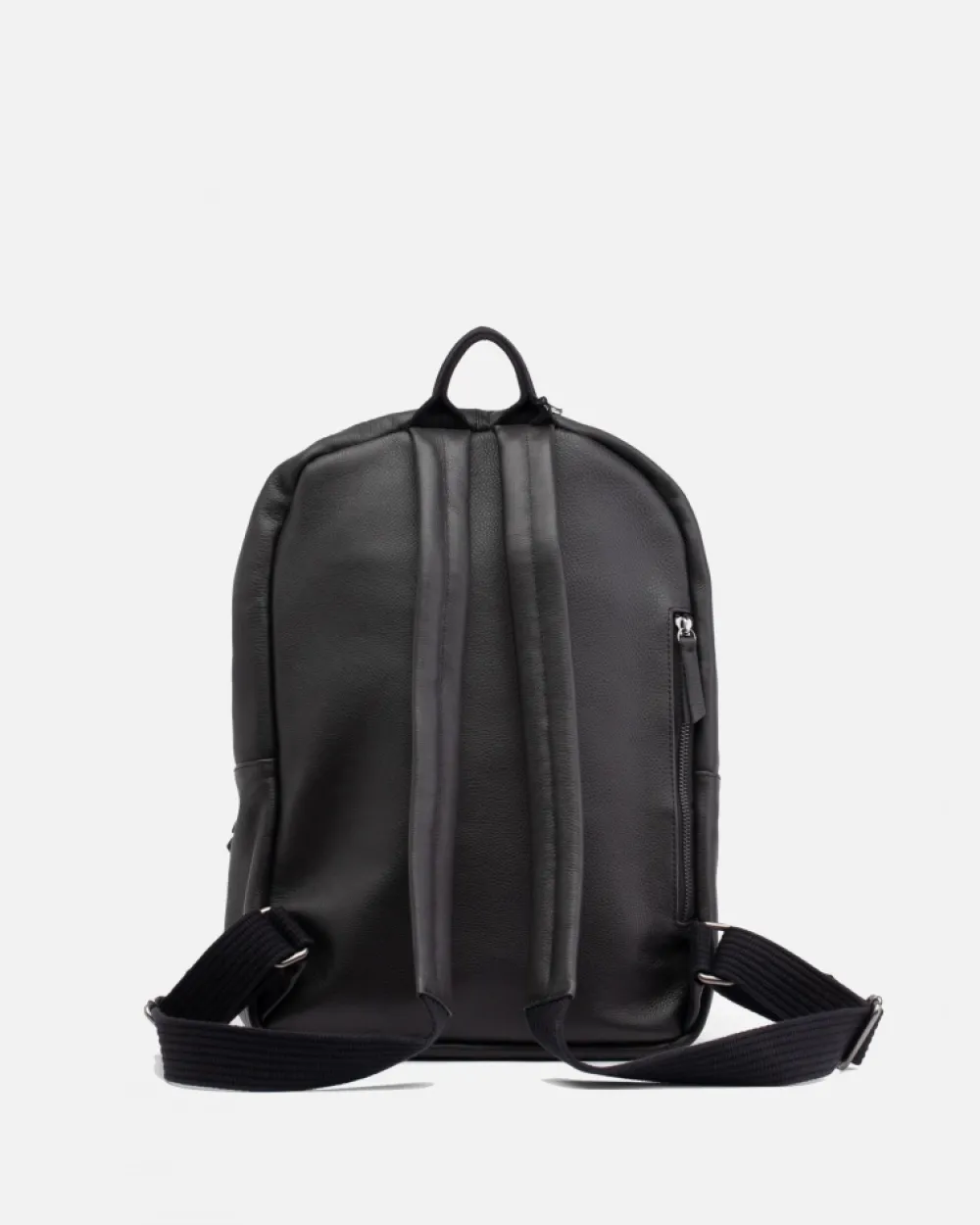 New BIBA Leather Backpack West Riverside Black