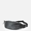 Clearance BIBA Leather Belt Bag Stanbury Black
