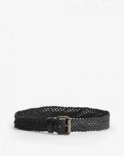 Hot BIBA Leather Belt Columbia Black