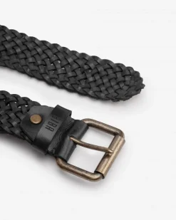 Hot BIBA Leather Belt Columbia Black