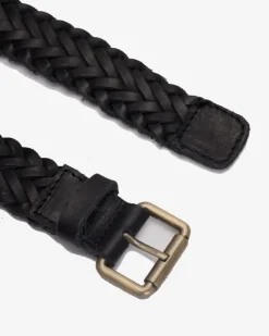 Discount BIBA Leather Belt Hudson River Black