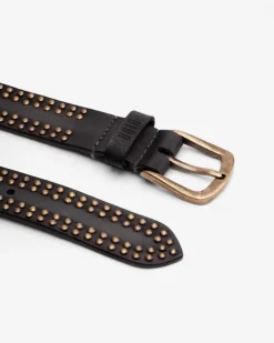 Sale BIBA Leather Belt Niagara Black