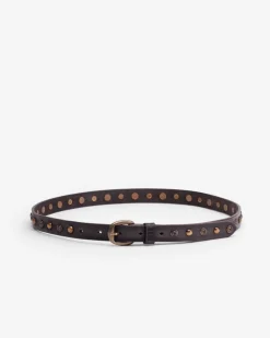 Discount BIBA Leather Belt Whitney Black