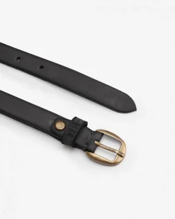 Sale BIBA Leather Belt Yellowstone Black