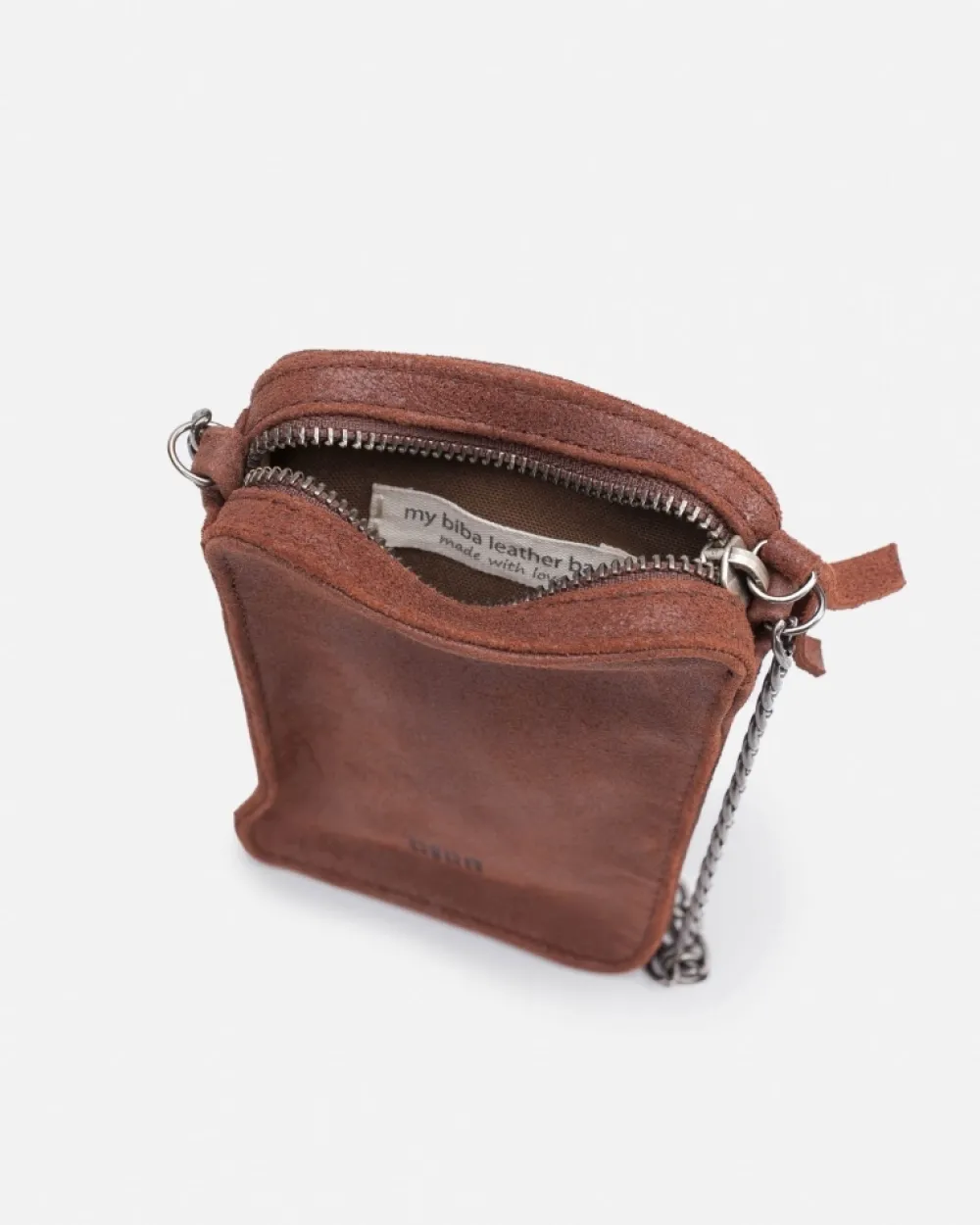 Best BIBA Leather Case Logan Crush Tan