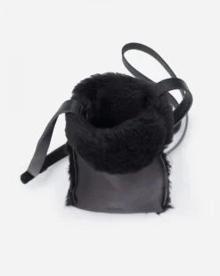 Fashion BIBA Leather Case Valentine Black