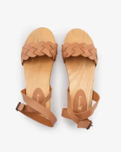 Sale BIBA Leather Clog Venice Tan