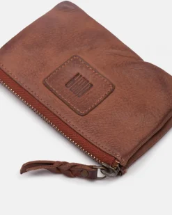 Fashion BIBA Leather Coin Purse Kansas Black