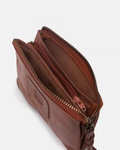 Fashion BIBA Leather Coin Purse Kansas Black