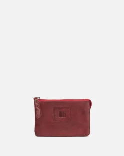 Fashion BIBA Leather Coin Purse Kansas Black