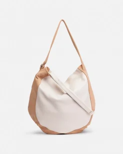 Best BIBA Leather Cross Bag Ashby White