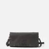 Best BIBA Leather Cross Bag Boston Black