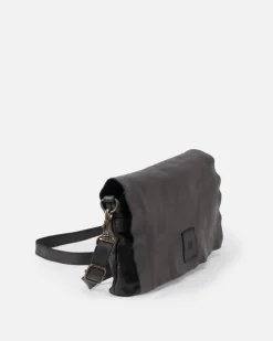 Best BIBA Leather Cross Bag Boston Black