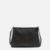 Fashion BIBA Leather Cross Bag Boston Black