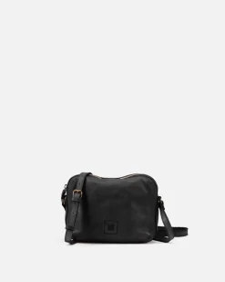 Sale BIBA Leather Cross Bag Boston Black