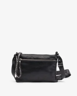 Sale BIBA Leather Cross Bag Brewton Black