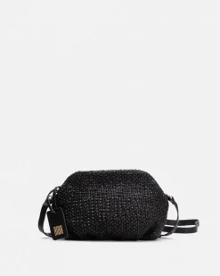 Fashion BIBA Leather Cross Bag Bristow Black