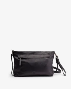 Discount BIBA Leather Cross Bag Carolina Capri Black
