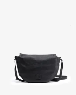 Best BIBA Leather Cross Bag Chester Winter Black