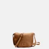 New BIBA Leather Cross Bag Chester Winter Tan