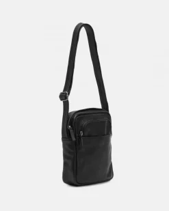 Hot BIBA Leather Cross Bag Dixon Black
