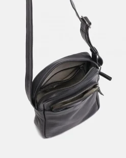 Hot BIBA Leather Cross Bag Dixon Black