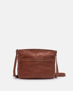 Hot BIBA Leather Cross Bag Evans Tan
