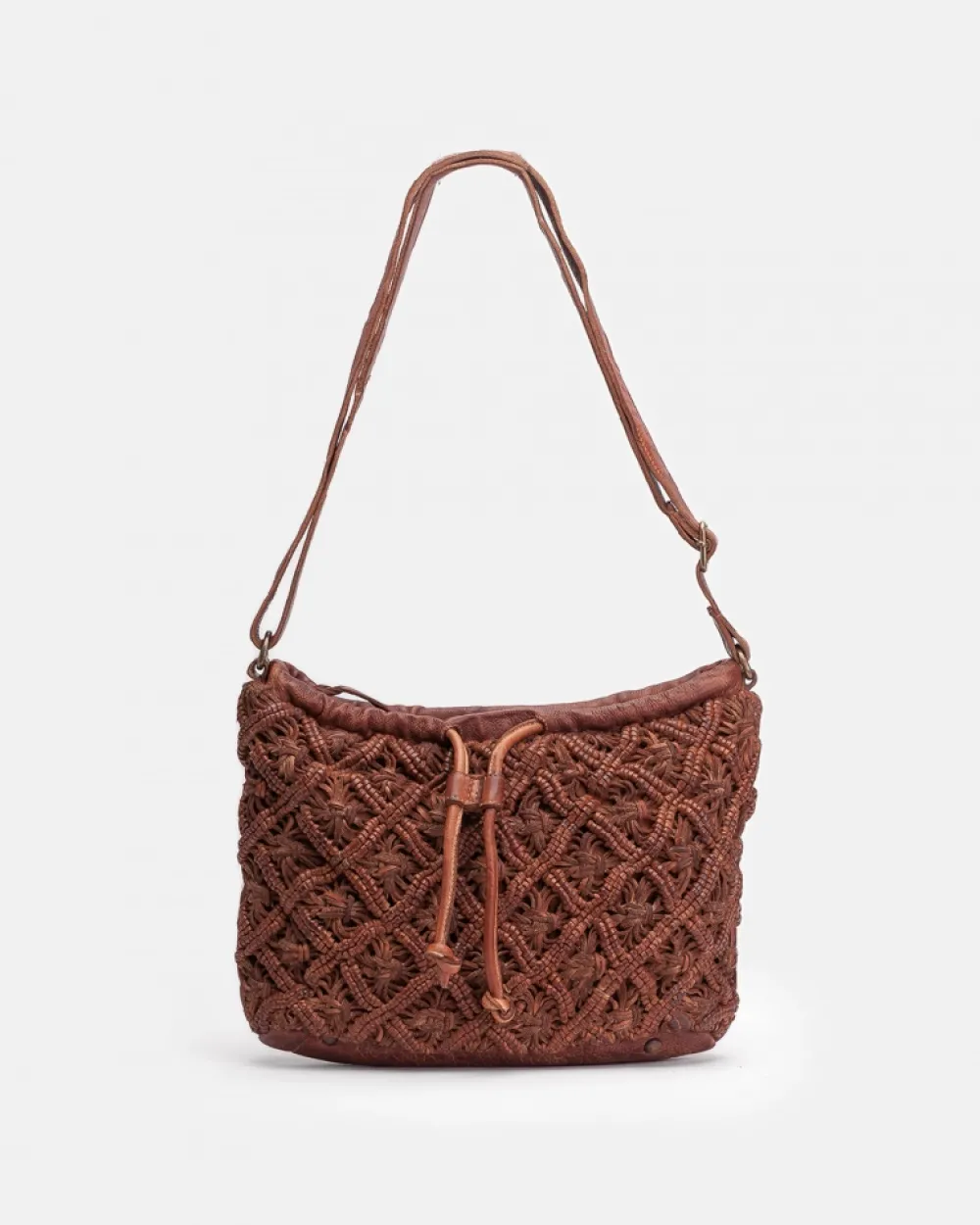 Best BIBA Leather Cross Bag Foxfield Tan