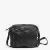 Best BIBA Leather Cross Bag Greenville Black