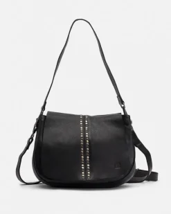 Outlet BIBA Leather Cross Bag Hancock Black