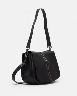 Outlet BIBA Leather Cross Bag Hancock Black