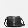Discount BIBA Leather Cross Bag Hancock Black