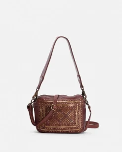 Sale BIBA Leather Cross Bag Lovington Tan