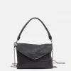 Clearance BIBA Leather Cross Bag Logan Black