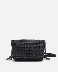 Hot BIBA Leather Cross Bag Looma Black