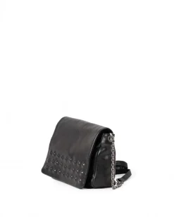 Discount BIBA Leather Cross Bag Lubbock Black
