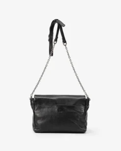 Discount BIBA Leather Cross Bag Lubbock Black
