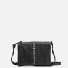 Outlet BIBA Leather Cross Bag Nashville Rock Black