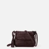 Online BIBA Leather Cross Bag Perkins Dark Brown