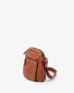 Hot BIBA Leather Cross Bag Stuart Tan