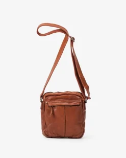 Hot BIBA Leather Cross Bag Stuart Tan