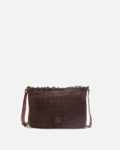 Clearance BIBA Leather Cross Bag Sterling Tan
